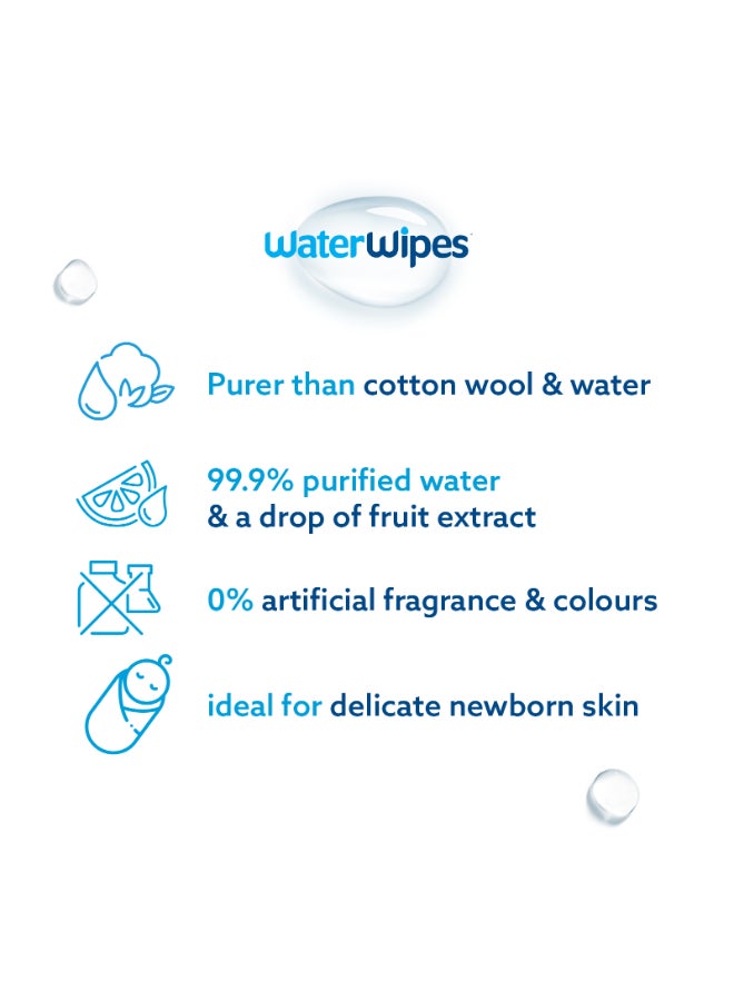 WaterWipes - Original Plastic Free Baby Wipes 28 Count - Image 1