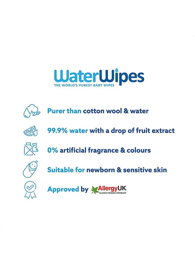 Original Plastic Free Baby Wipes, 540 Wet Wipes, 99.9% Water Based And Unscented For Sensitive Skin Pack of 9 - pnsku/N14446388A/45/_/1696594792/5b333e74-ca32-4a51-9a38-6453788b2fc6