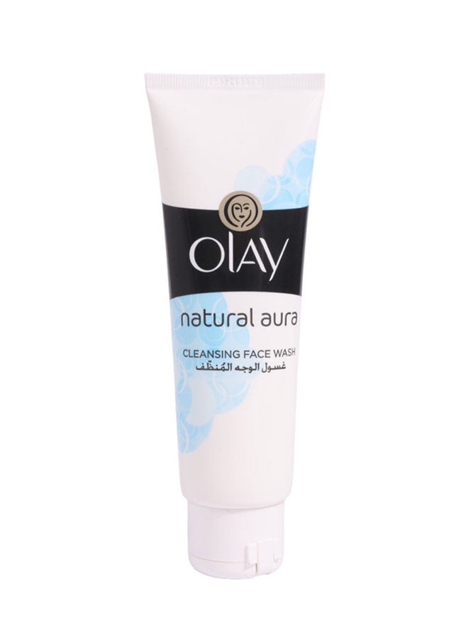 Olay Natural aura Cleansing Face Wash 100ml - Image 1