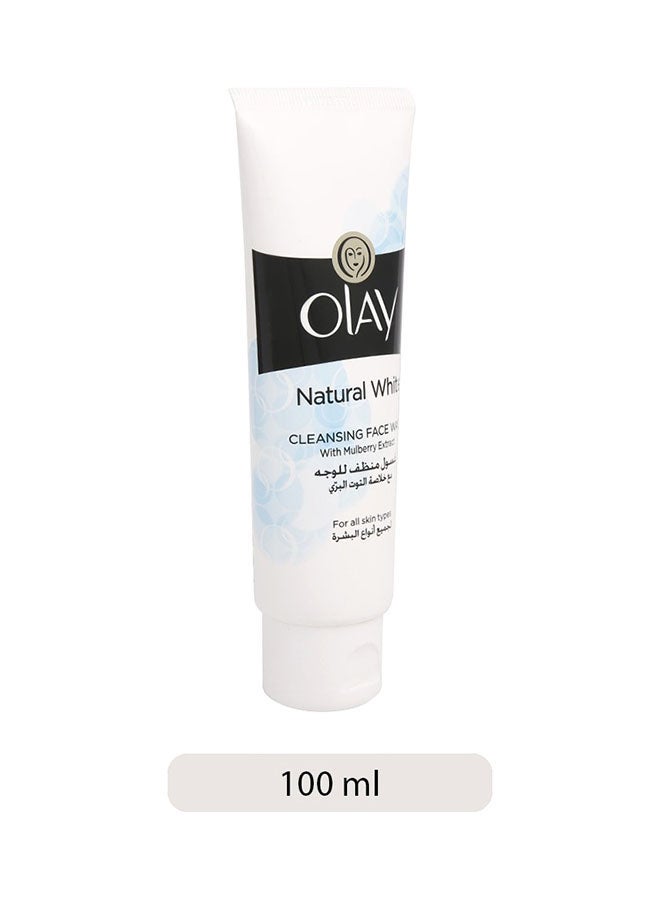 Olay Natural aura Cleansing Face Wash 100ml - Image 3