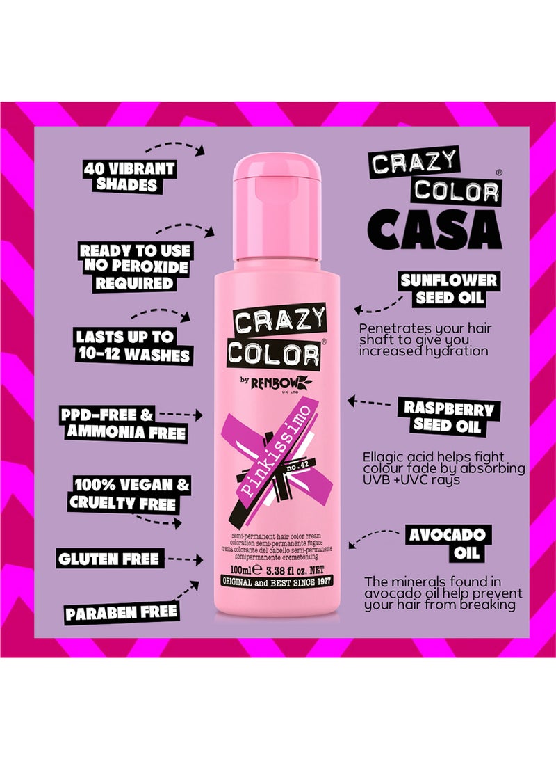 Crazy Color Cream Pinkissimo #42 100ml