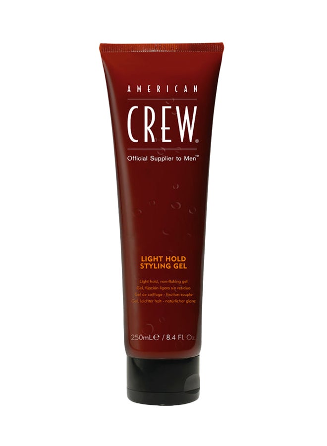 AMERICAN CREW Non-Flaking Light Hold Hair Styling Gel 250ml  - Image 1