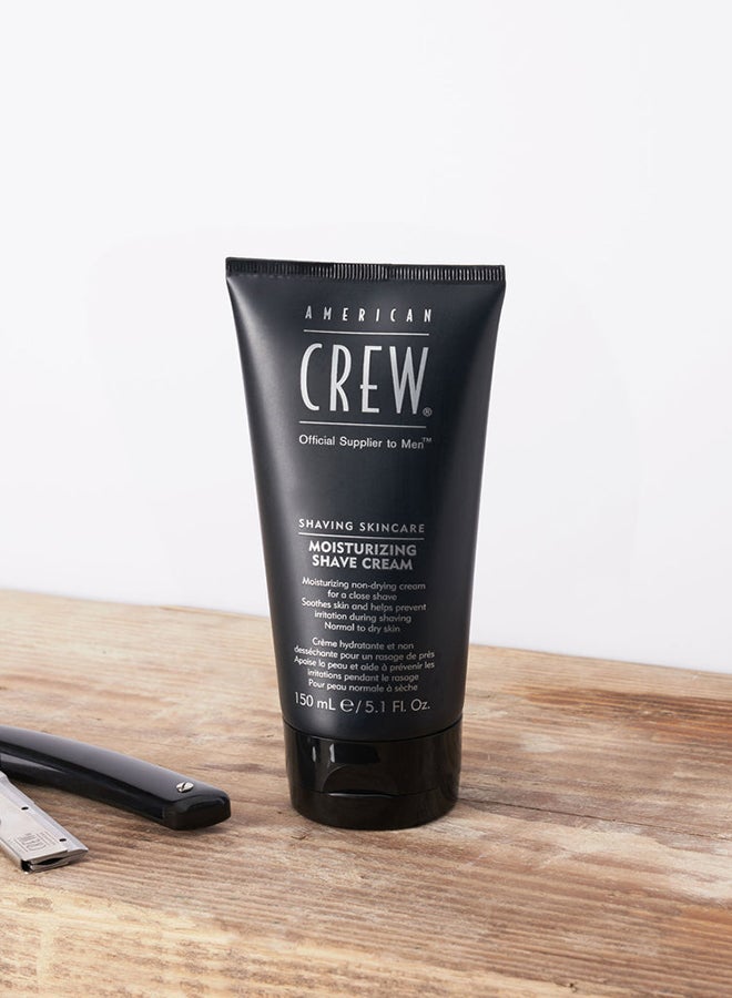 AMERICAN CREW Moisturizing Shave Cream, Perfect For Dry Skin 150ml  - Image 2