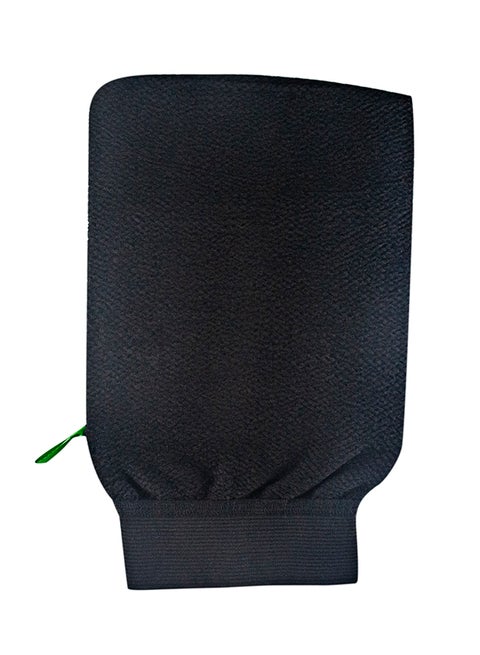 Luffa Bath Gloves Regular Black RegularNone