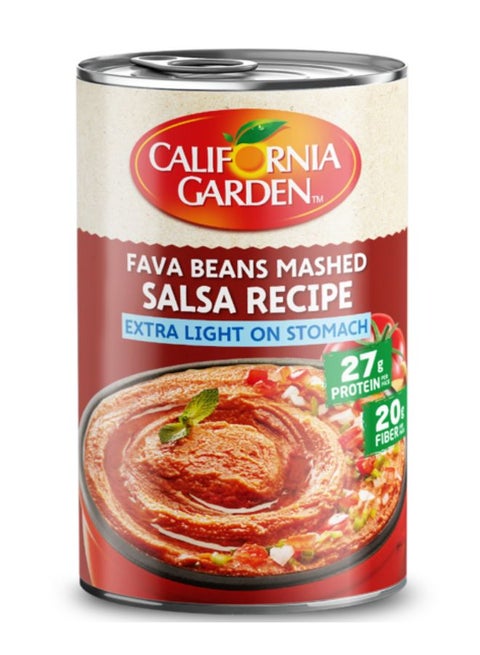 Mashed Fava Beans With Salsa 450grams