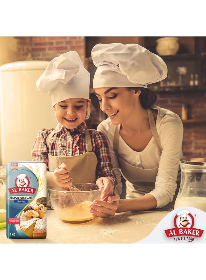 البيكر دقيق لجميع الأغرض 1كيلوجرام - Image 2