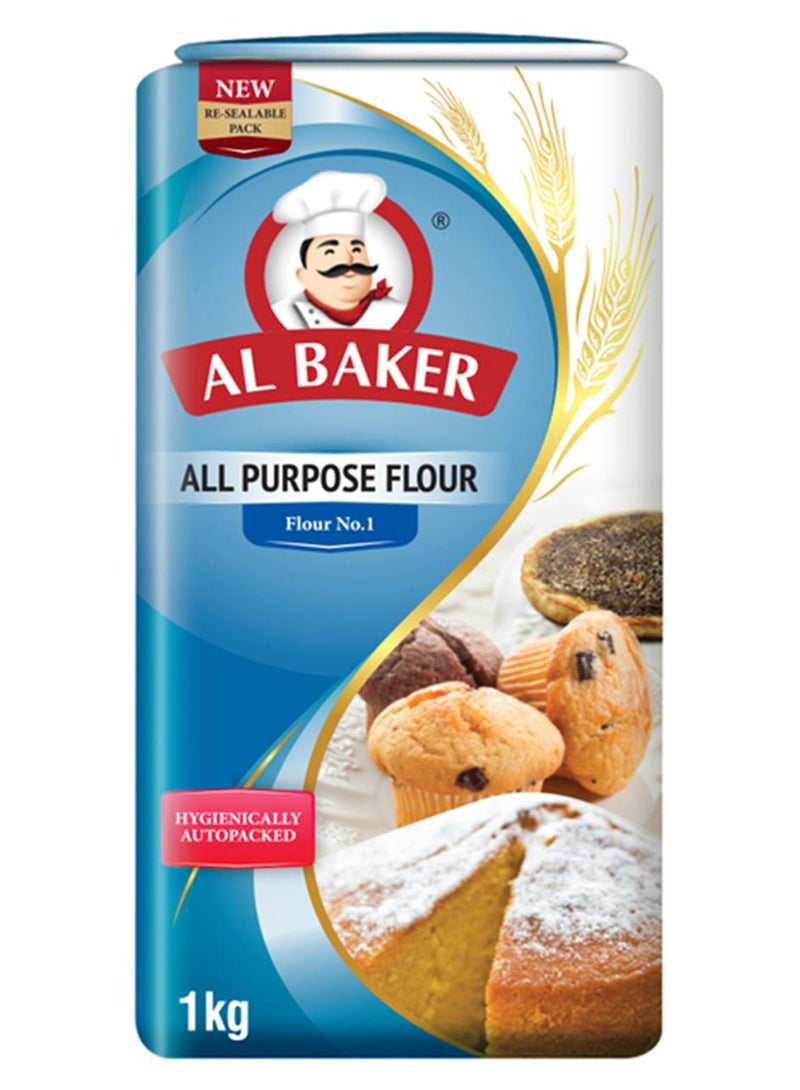 البيكر دقيق لجميع الأغرض 1كيلوجرام - Image 1
