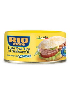 Rio Mare Light Meat Tuna In Sunflower Oil Delicious With Sandwich 160grams  - Image 2