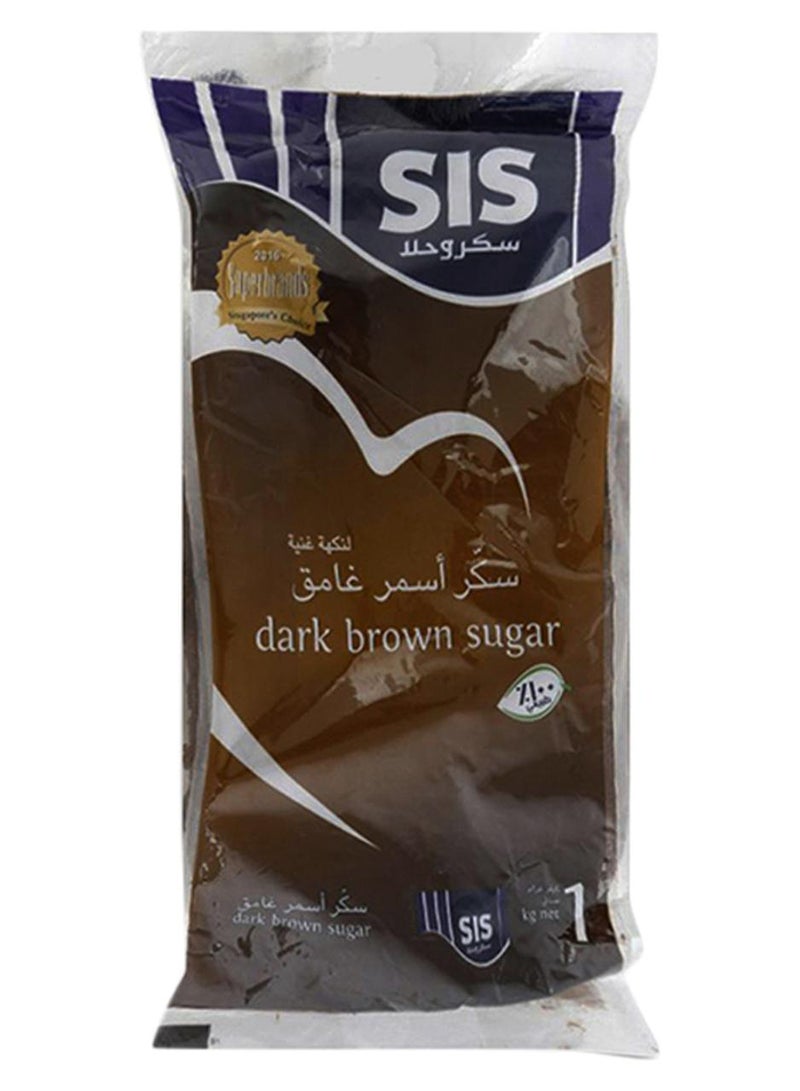SIS Dark Brown Sugar 1kg - Image 1