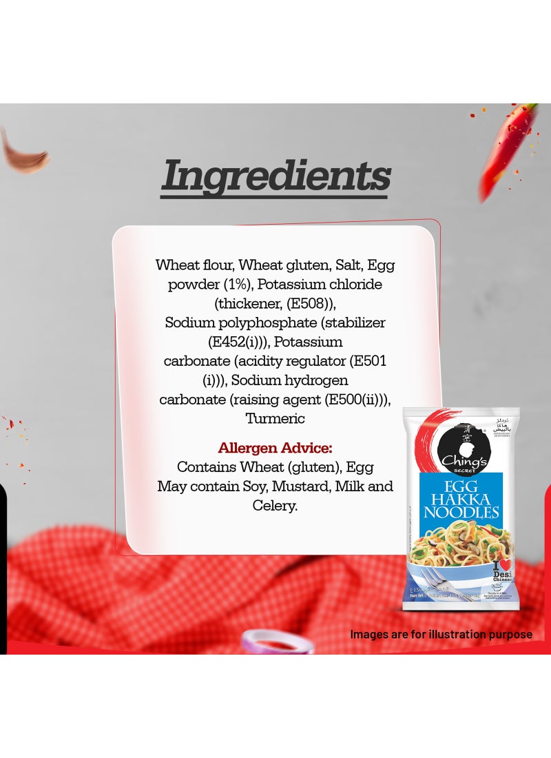 Ching's Secret Egg Hakka Noodles 150grams - Image 4