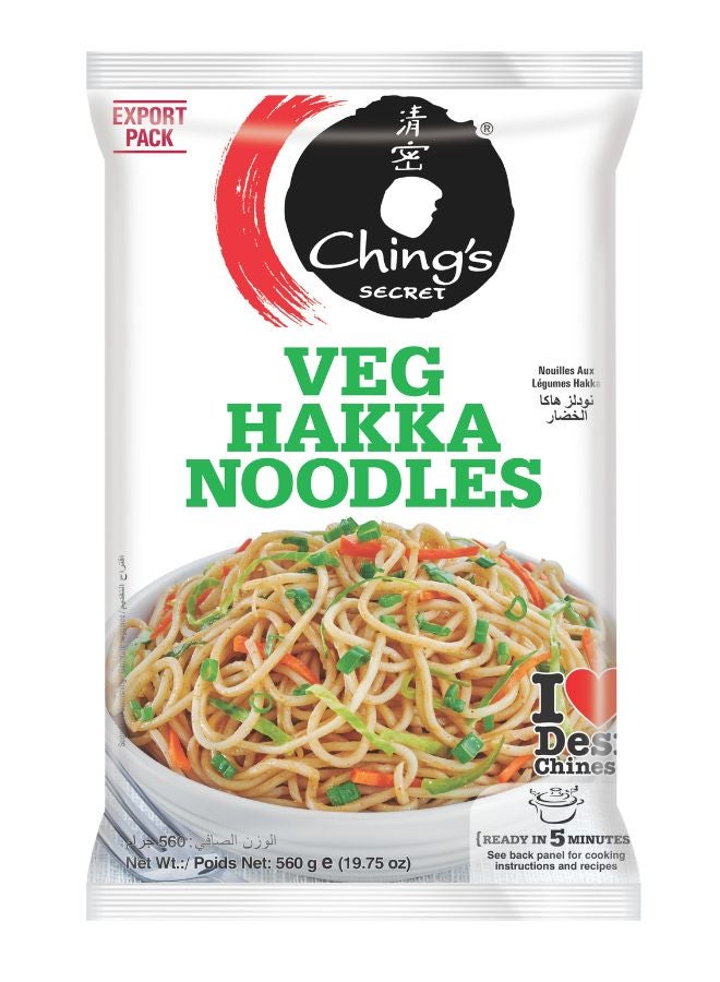 Ching's Veg Hakka Noodles 560grams - Image 1
