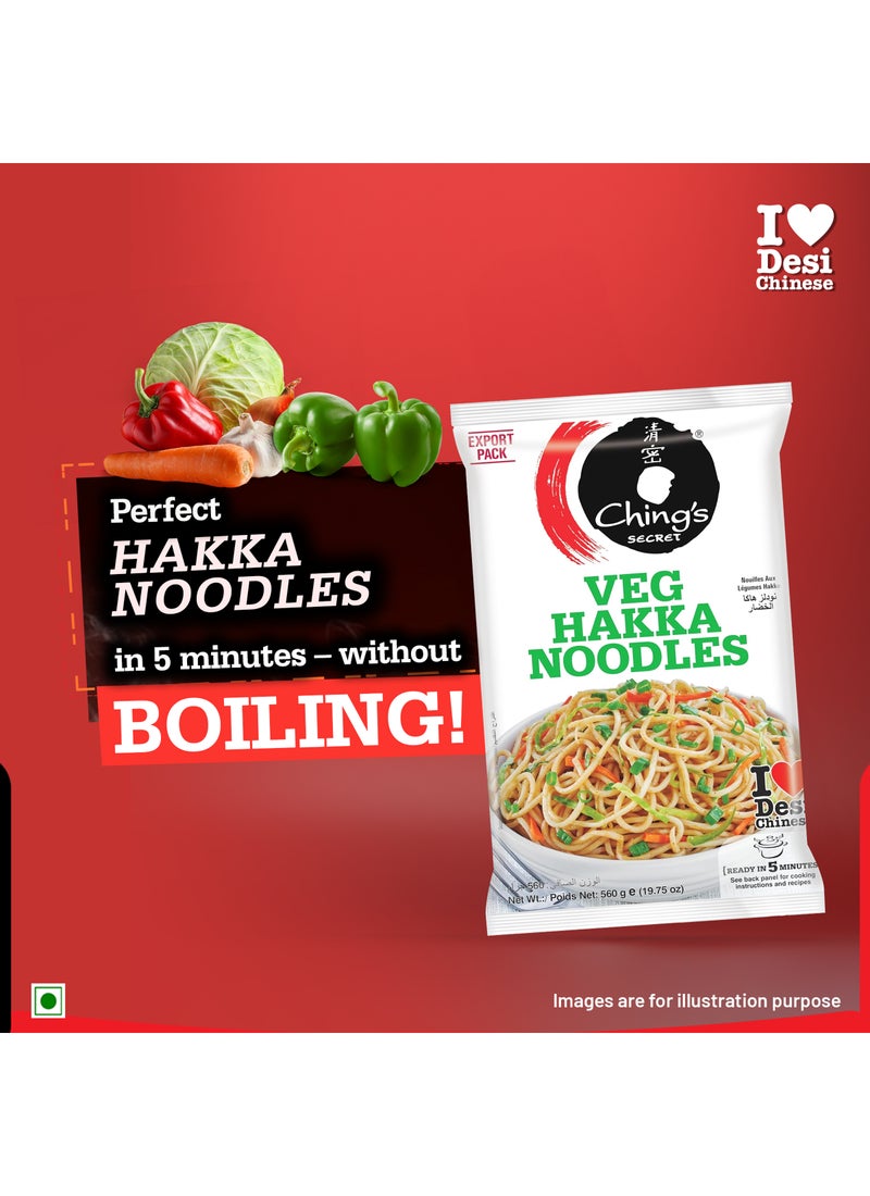 Ching's Secret Veg Hakka Noodles 560grams - Image 5