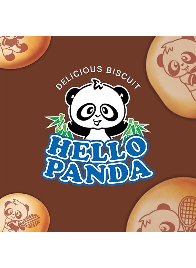 Hello Panda Chocolate Filled Biscuits Fun Crunchy Snack with Creamy Chocolate Filling-32g 32grams - Image 3