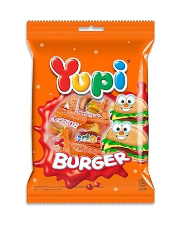 Yupi Mini Burger Candy 105.0grams