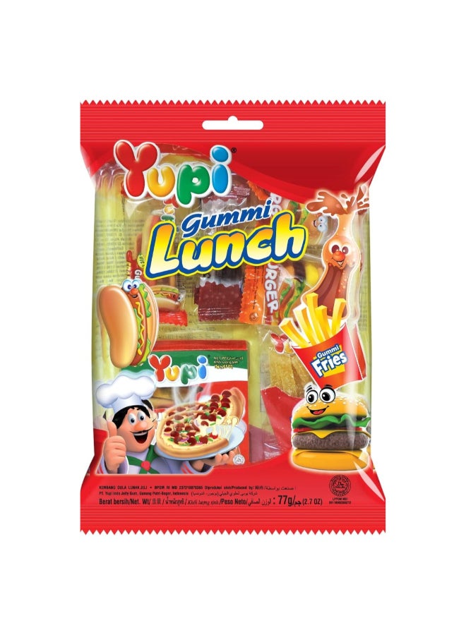 Yupi Gummy Candy Lunch Bag 77 g 77grams