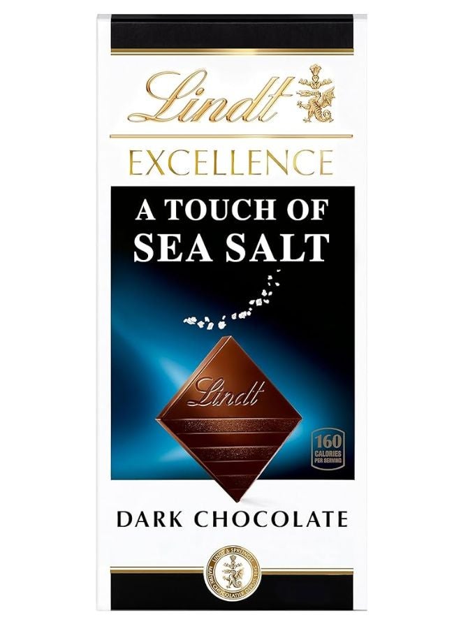 Lindt Excellence A Touch Of Sea Salt Chocolate 100grams - Image 1