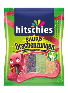Saure Colourful Dragon Tongue Candies 125grams
