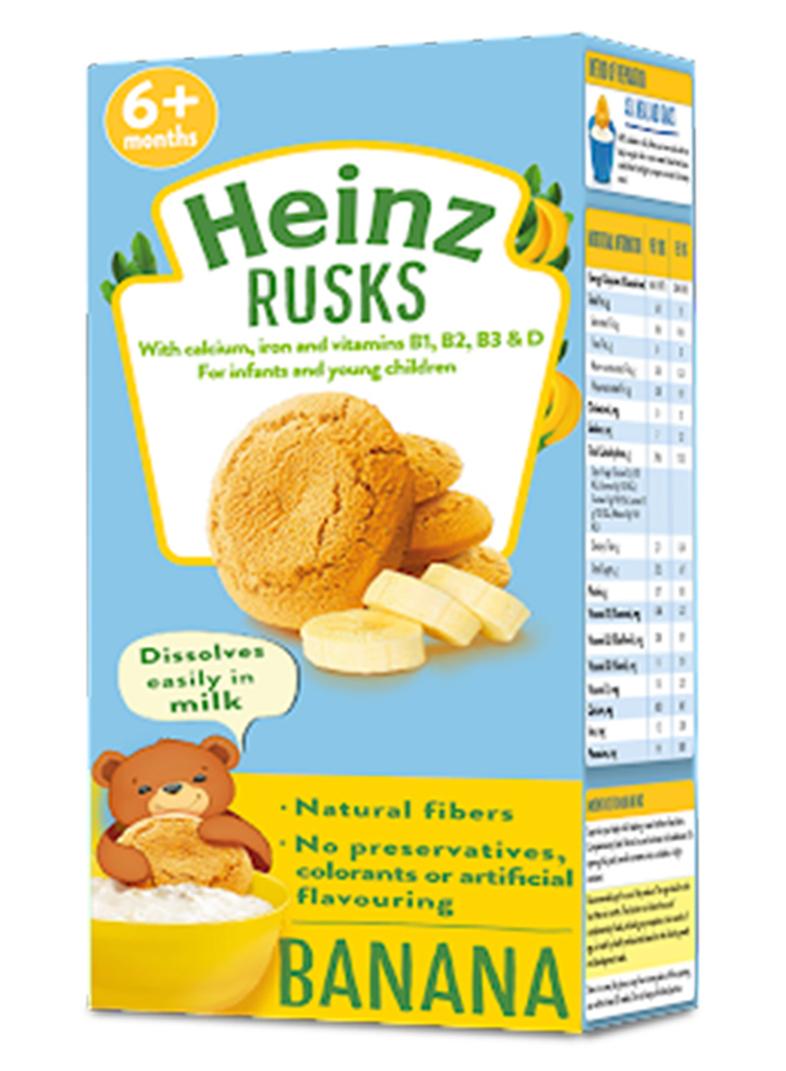 Heinz Banana Rusks 150grams - Image 1