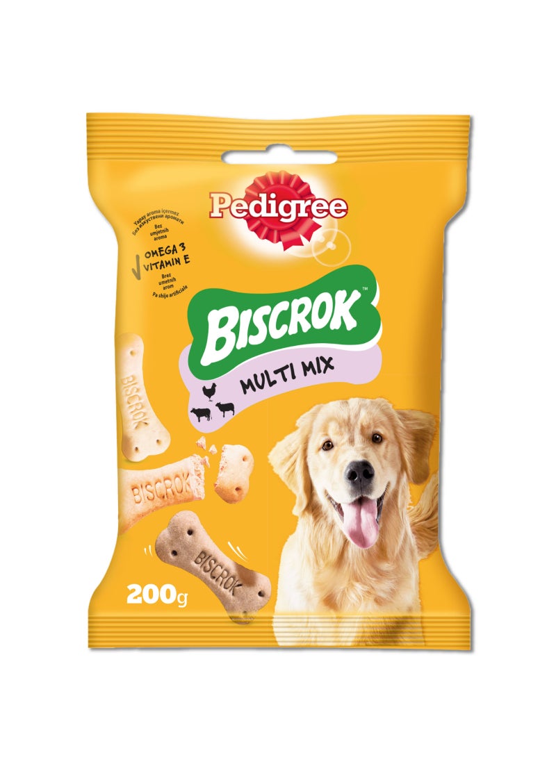 بيديجري بسكويت بيسكروك مالتي مكس بوزن 200 جرام - Image 1