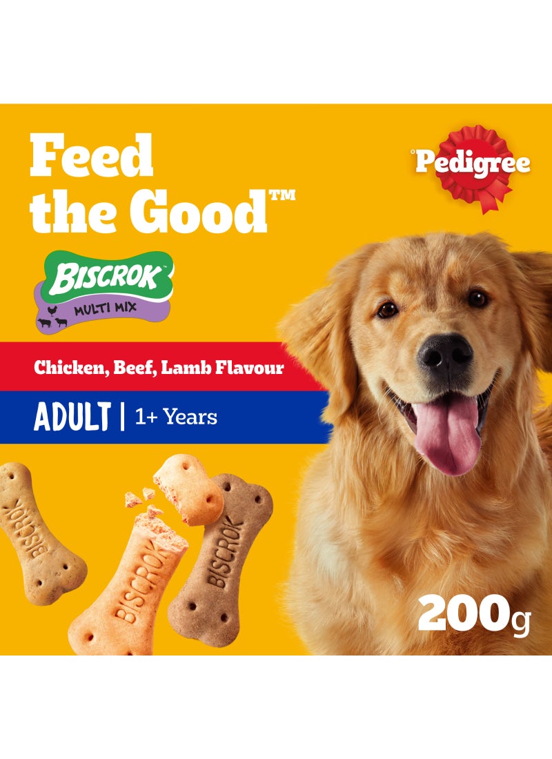 بيديجري بسكويت بيسكروك مالتي مكس بوزن 200 جرام - Image 2