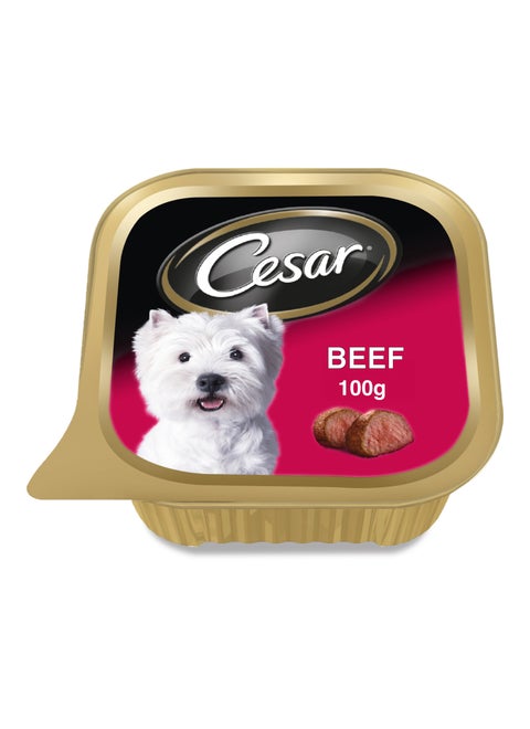 Beef Wet Dog Food Can Foil Tray 100g
