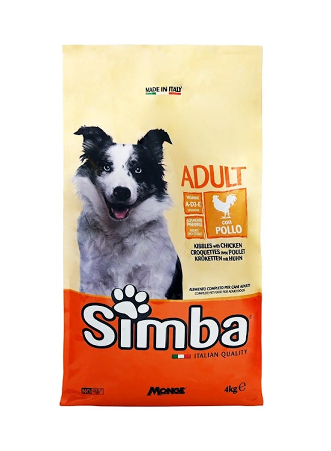 Simba Croquettes With Chicken Food For Adult Dogs 4kg