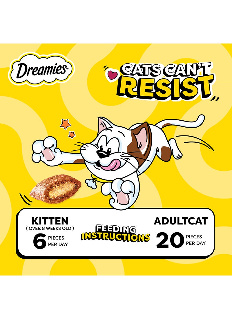 Dreamies Salmon Cat Treats Pouch 60g  - Image 5