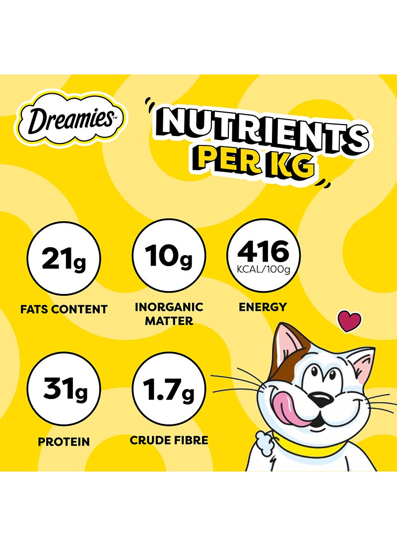 Dreamies Salmon Cat Treats Pouch 60g  - Image 4