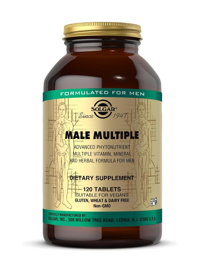 Solgar Male Multiple - 120 Tablets - Image 1