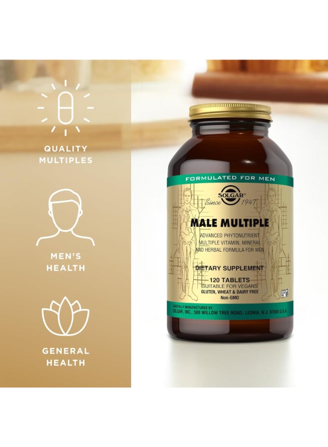 Solgar Male Multiple - 120 Tablets - Image 3