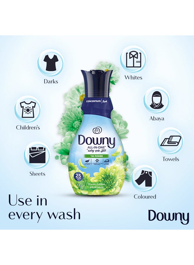 Downy - Concentrate Dream Garden Green 1Liters - Image 1
