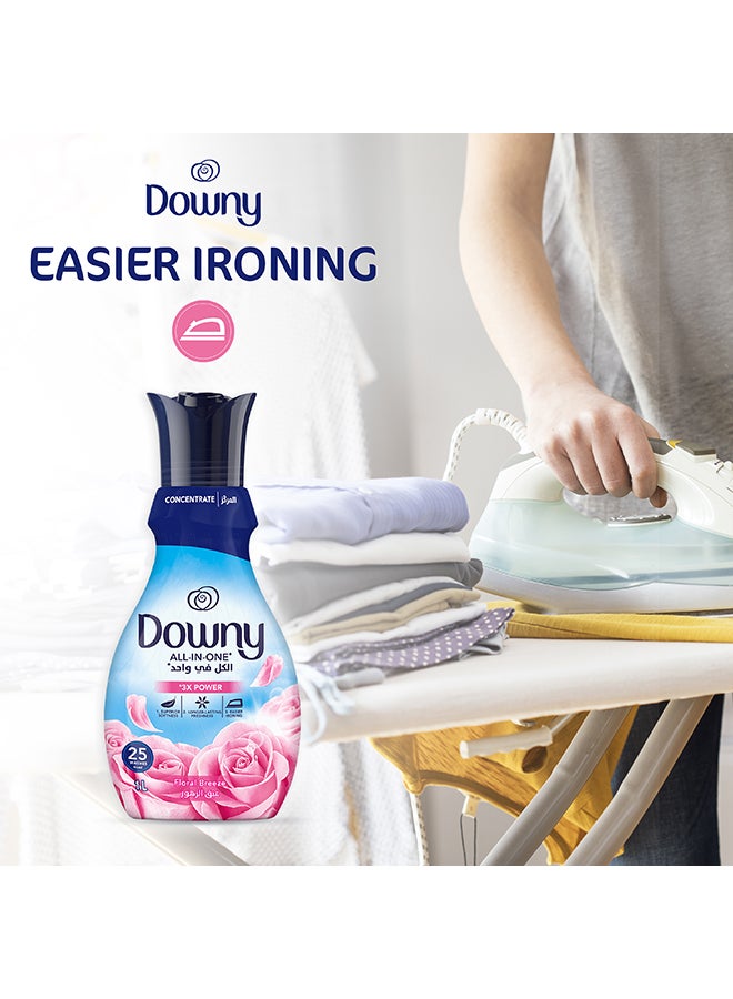 Downy Concentrate Softener - Floral Breeze 1Liters  - Image 3