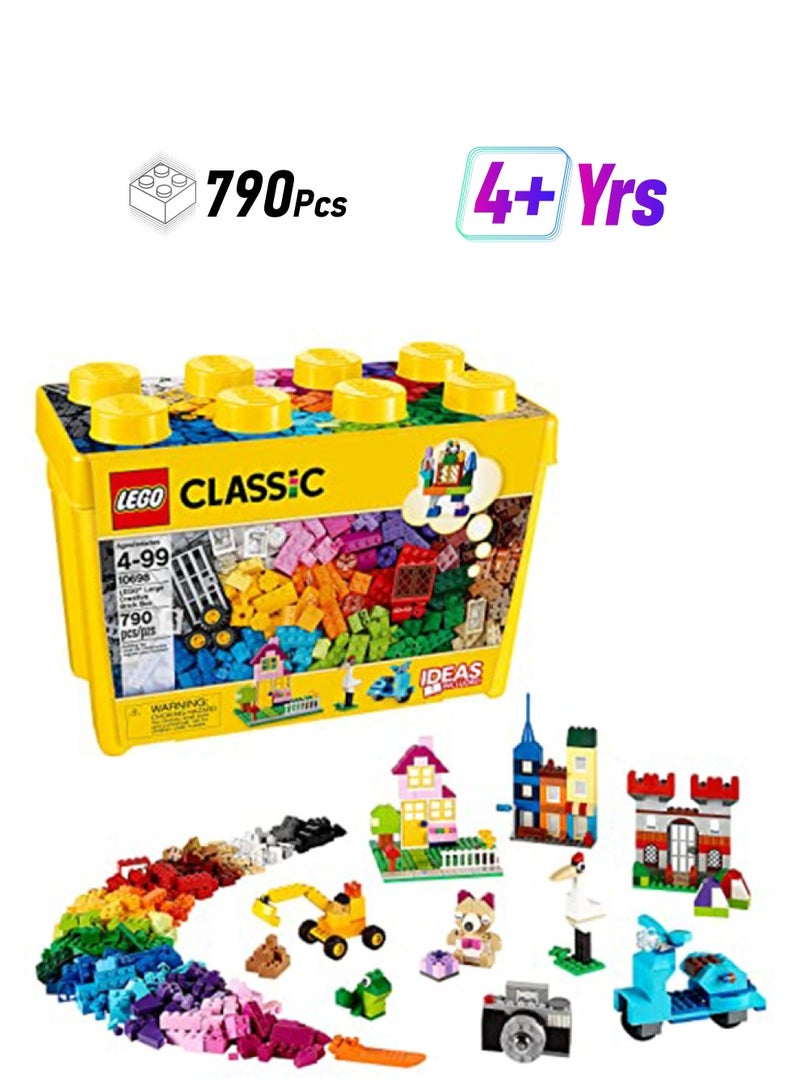 ليغو - صندوق مكعبات الكلاسيكية كرياتيف بالحجم الكبير 10698 10698 790 أكبر من 4 سنوات - Image 1