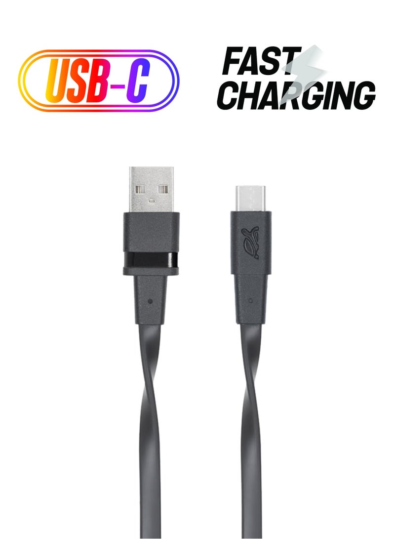 RivaCase Type-С 2.0 USB Cable Black - Image 1