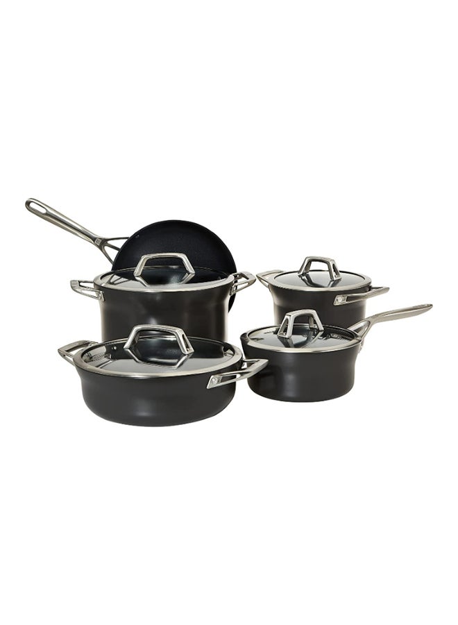 ZWILLING J.A. HENCKELS 5-Piece Motion Cookware Set Black  - Image 1