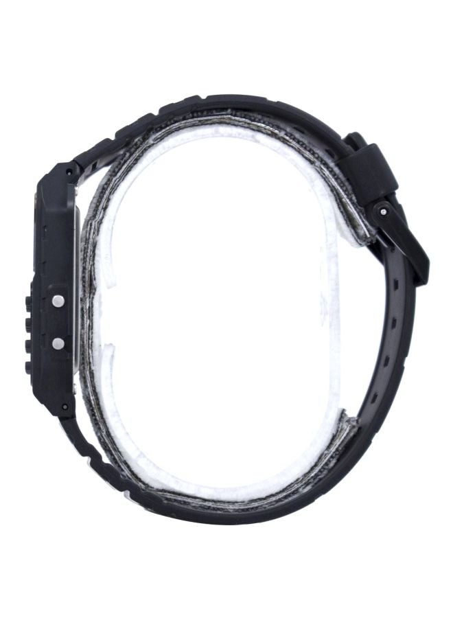 CASIO Men's Resin Digital Watch CA-53W-1 - 43 mm - Black - Image 3