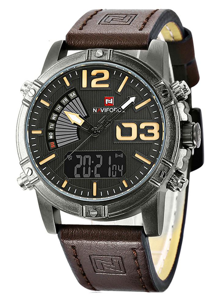 NAVIFORCE Men's Water Resistant Analog/Digital Watch NF9095M - Image 1