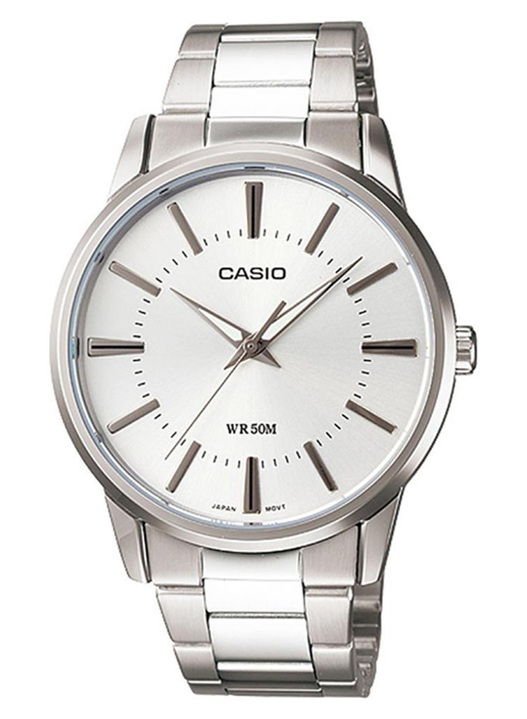 CASIO Men's Edifice Analog Watch MTP-1303D-7AVDF - 40 mm - Silver - Image 1