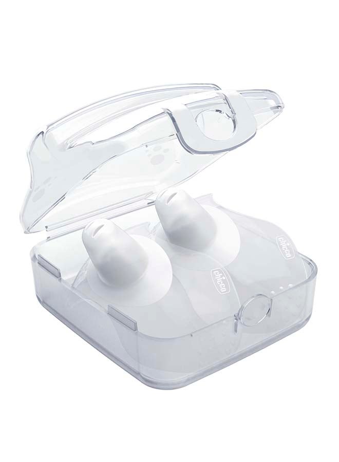 Chicco Nipple Shields Silicone Medium & Large 2Pcs - Image 1