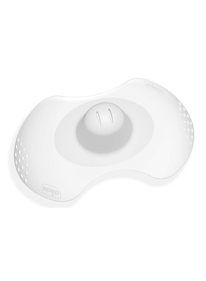 Chicco Nipple Shields Silicone Medium & Large 2Pcs - Image 2