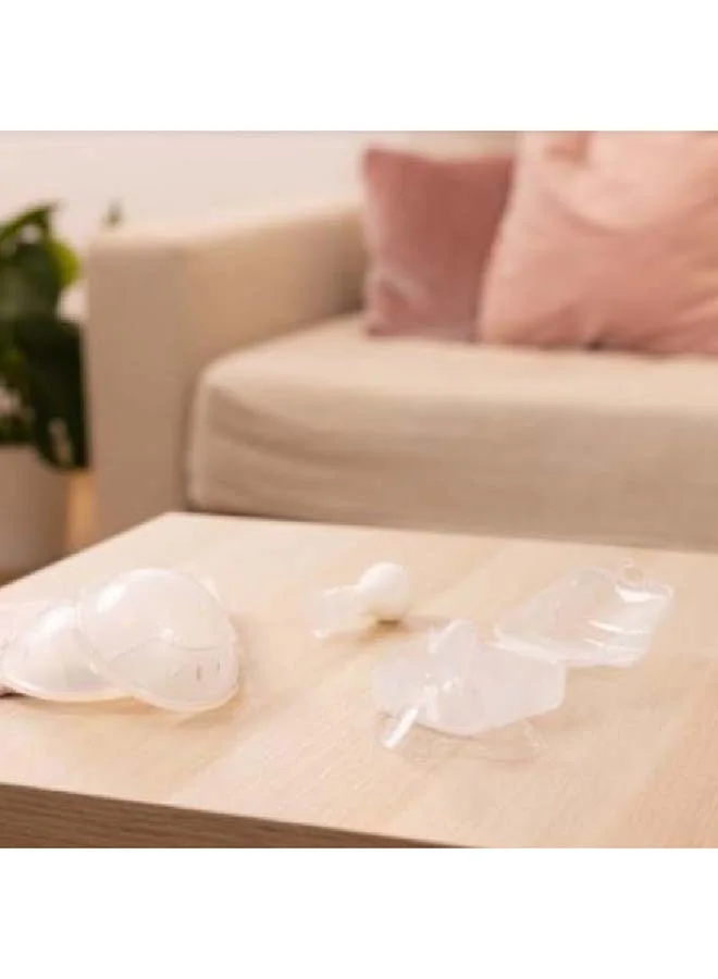 Chicco Nipple Shields Silicone Medium & Large 2Pcs