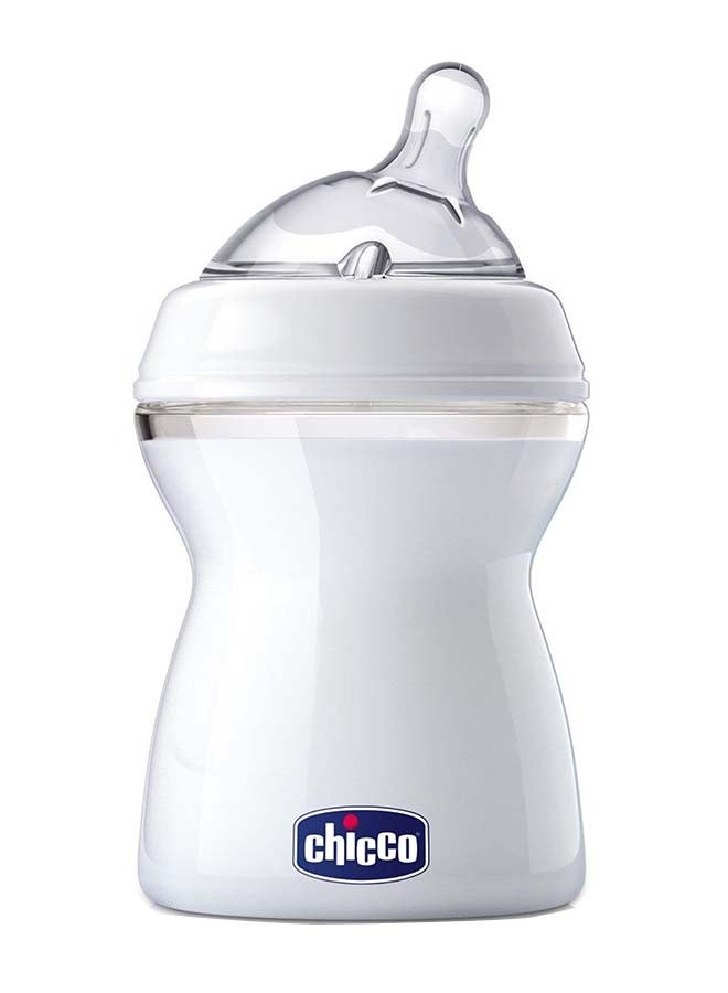 Chicco NaturalFeeling Medium Flow Silicone 2M+ 250Ml , Arabic Pack - Image 1