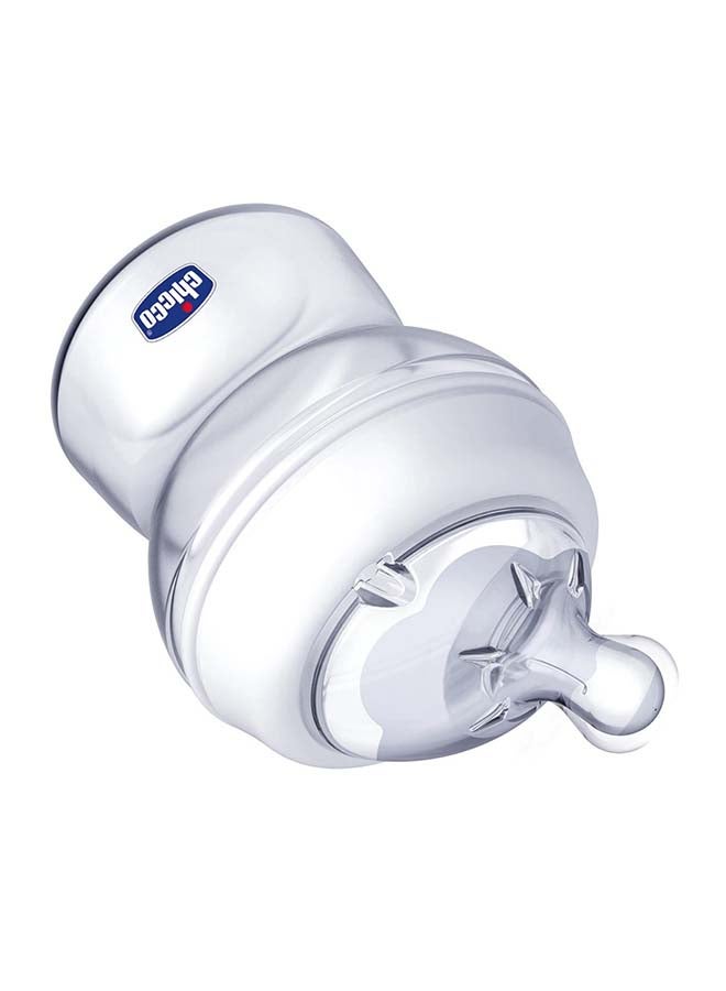 Chicco NaturalFeeling Medium Flow Silicone 2M+ 250Ml , Arabic Pack - Image 2