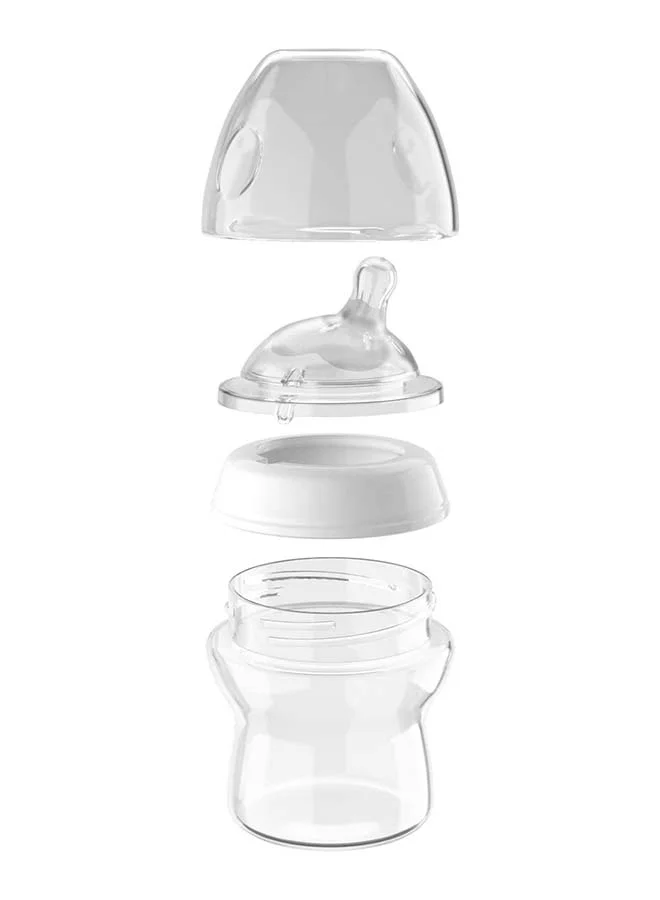 Chicco NaturalFeeling Medium Flow Silicone 2M+ 250Ml , Arabic Pack