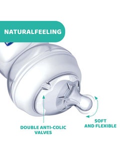 Chicco NaturalFeeling Teat Medium Flow Silicone 2M+ 1Pc  - Image 3