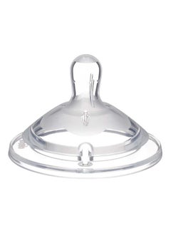 Chicco NaturalFeeling Teat Fast Flow Silicone 6M+ 2Pcs  - Image 2