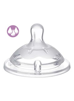 Chicco NaturalFeeling Teat Fast Flow Silicone 6M+ 2Pcs  - Image 3