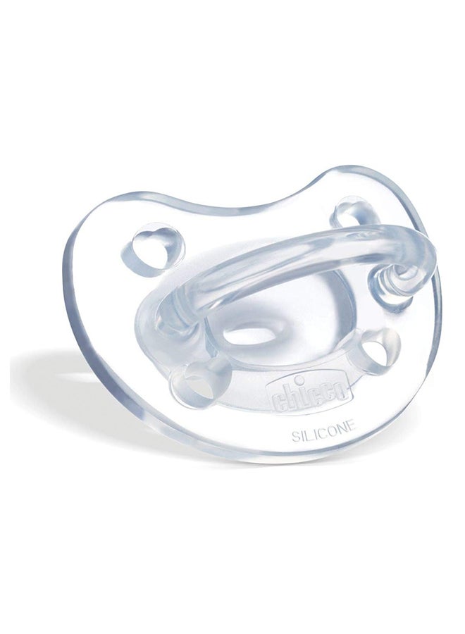 Chicco - PhysioForma Soft Silicone Soother 0-6M 1Pc - Image 1