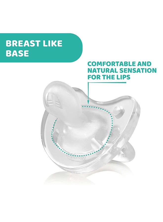 Chicco - PhysioForma Soft Silicone Soother 0-6M 1Pc - Image 1