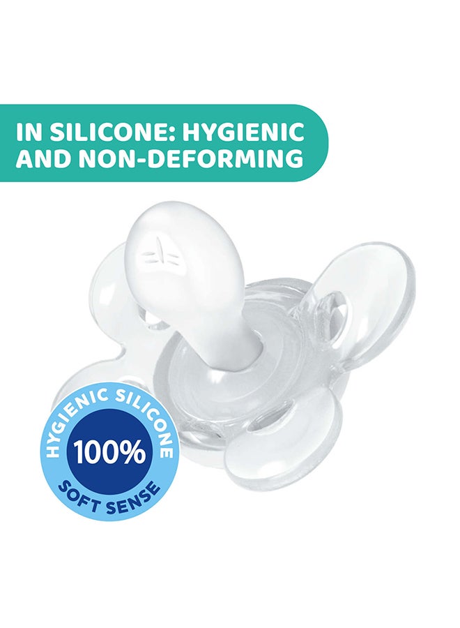 Chicco PhysioForma Comfort Silicone Soother 0-6M 1Pc, Pink  - Image 5
